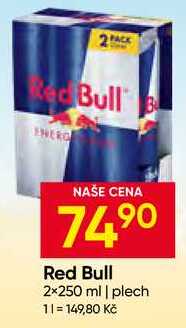 Red Bull 2×250 ml plech