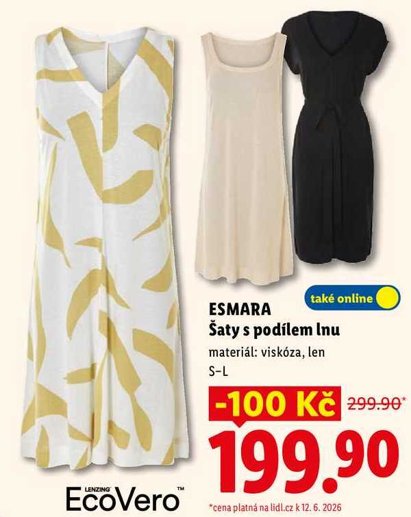 ESMARA Šaty s podílem Inu 