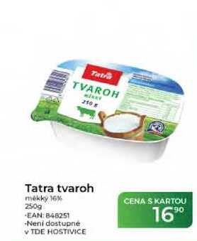 Tatra tvaroh měkký 16% 250g