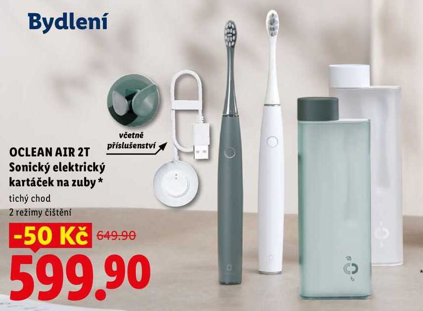 OCLEAN AIR 2T Sonický elektrický kartáček na zuby