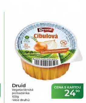 Druid Vegetariánská pomazánka 100g 