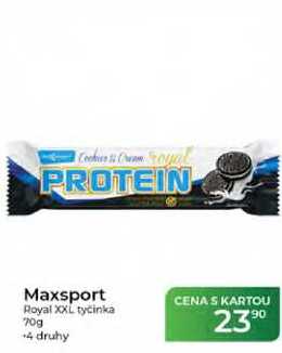 Maxsport Royal XXL tyčinka 70g  
