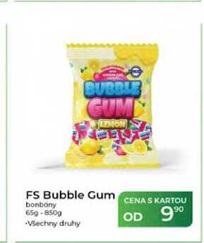 FS Bubble Gum bonbóny 65g-850g  