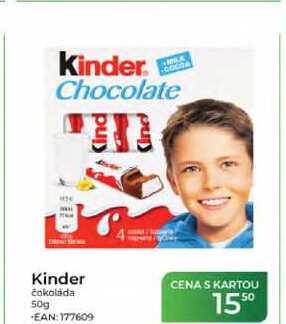 Kinder čokoláda 50g 