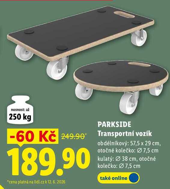 PARKSIDE Transportní vozík 