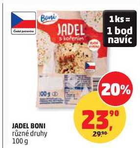 JADEL BONI různé druhy, 100 g  