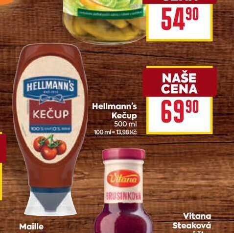 Hellmann's Kečup 500 ml 