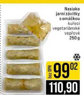 Nasiako jarní závitky somáčkou kuřecí vegetariánské vepřové 250 g