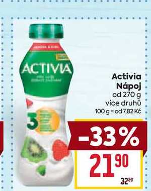 Activia Nápoj od 270 g 