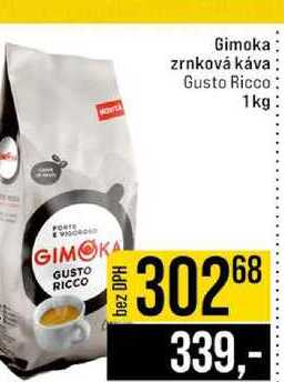 Gimoka zrnková káva Gusto Ricco 1kg 
