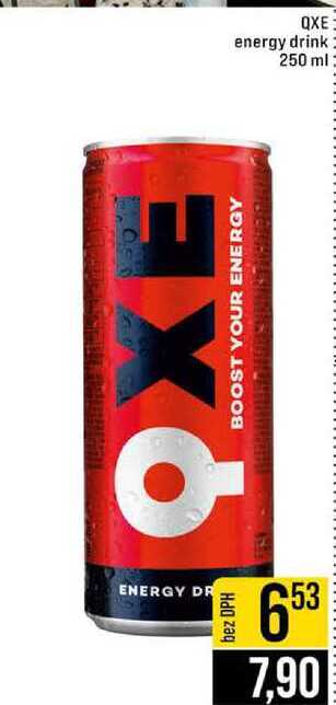 QXE energy drink 250 ml 