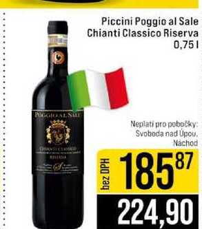 Piccini Poggio al Sale Chianti Classico Riserva 0,75l