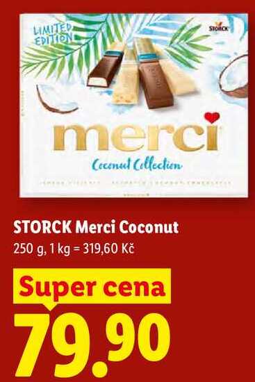 STORCK Merci Coconut, 250 g