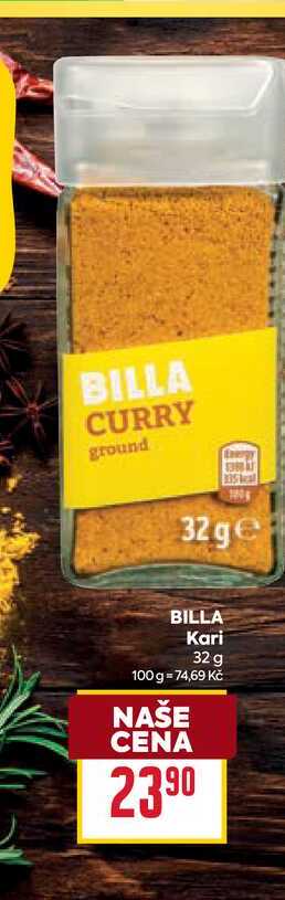 BILLA Kari 32 g