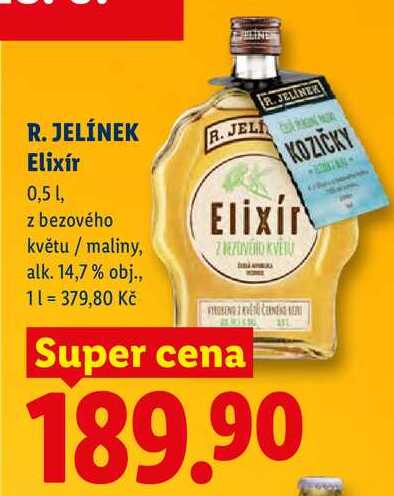 R. JELÍNEK Elixír, 0,5 l