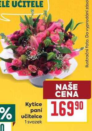 Kytice paní učitelce 1 svazek