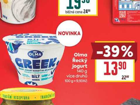 Olma Řecký jogurt 140 g