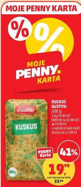 KUSKUS GUSTITO, 500 g 