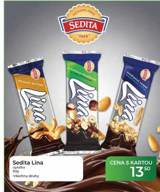 Sedita Lina oplatka 50g