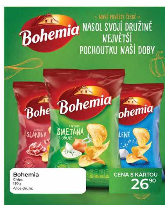 Bohemia Chips 130g