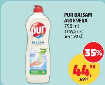 PUR BALSAM ALOE VERA, 750 ml  