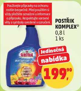 POSTŘIK KOMPLEX, 0,8 l, 1 ks