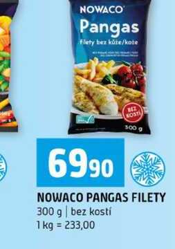 NOWACO PANGAS FILETY 300 g bez kostí