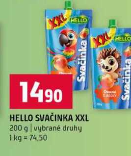 HELLO SVAČINKA XXL 200 g vybrané druhy 