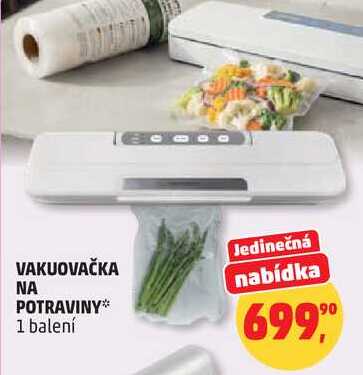 VAKUOVAČKA NA POTRAVINY, 1 balení