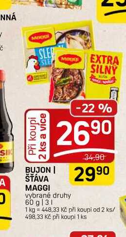 BUJON l ŠŤÁVA MAGGI 60g