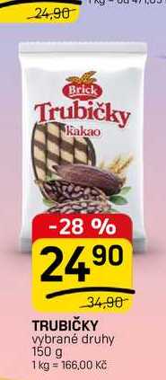 TRUBIČKY vybrané druhy 150 g