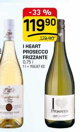 I HEART PROSECCO FRIZZANTE 0,75l