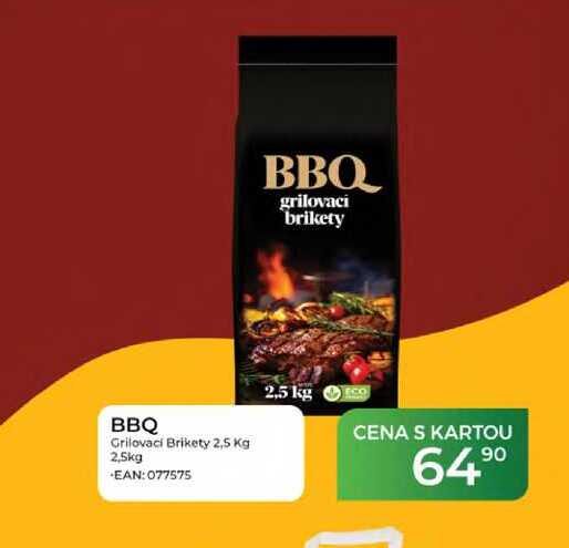 BBQ 2,5kg Grilovaci Brikety 2,5 Kg 