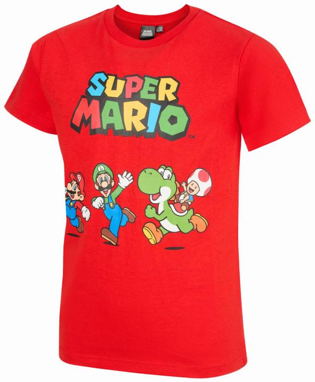 SUPER MARIO Triko velikosti: 110/116 - 146/152