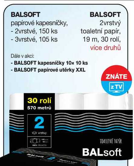 BALSOFT 30 rolí