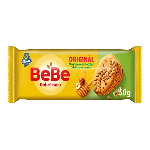 Opavia sušenky BeBe Dobré Ráno oříškové s medem
