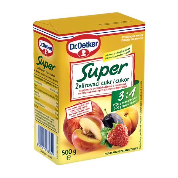 Dr. Oetker Želírovací cukr Super 3:1 na přípravu ovocných džemů a marmelád