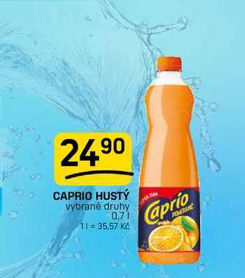 CAPRIO HUSTÝ vybrané druhy 0,7l