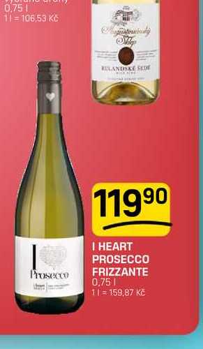I HEART PROSECCO FRIZZANTE 0.75l