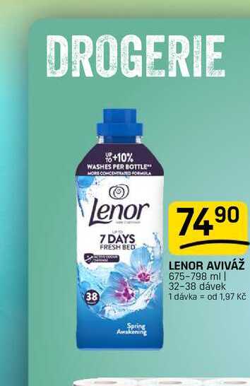 LENOR AVIVÁŽ 675-798 ml | 32-38 dávek 
