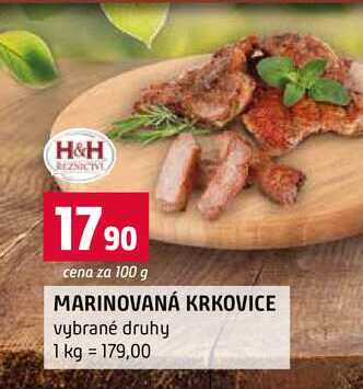 MARINOVANÁ KRKOVICE vybrané druhy 1 kg 