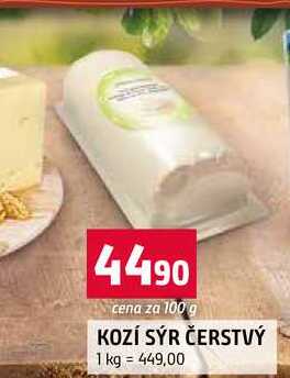 KOZÍ SÝR ČERSTVÝ 100g