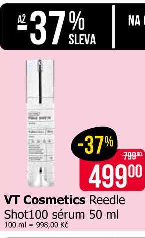 VT Cosmetics Reedle Shot100 sérum 50 ml
