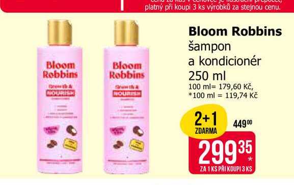 Bloom Robbins šampon a kondicionér 250 ml