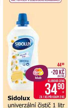 Sidolux univerzální čistič 1 litr