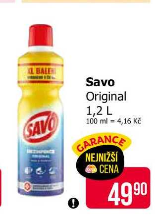 Savo Original 1,2 L