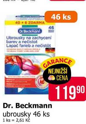 Dr.Beckmann ubrousky 46 ks