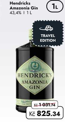 Hendricks Amazonia Gin 43,4% 1L  