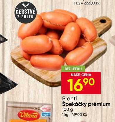 Prantl Špekáčky prémium 100 g