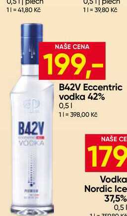 B42V Eccentric vodka 42% 0,5l